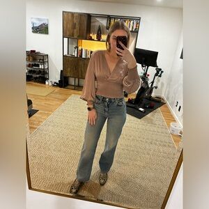 Burning Torch Silk Blouse